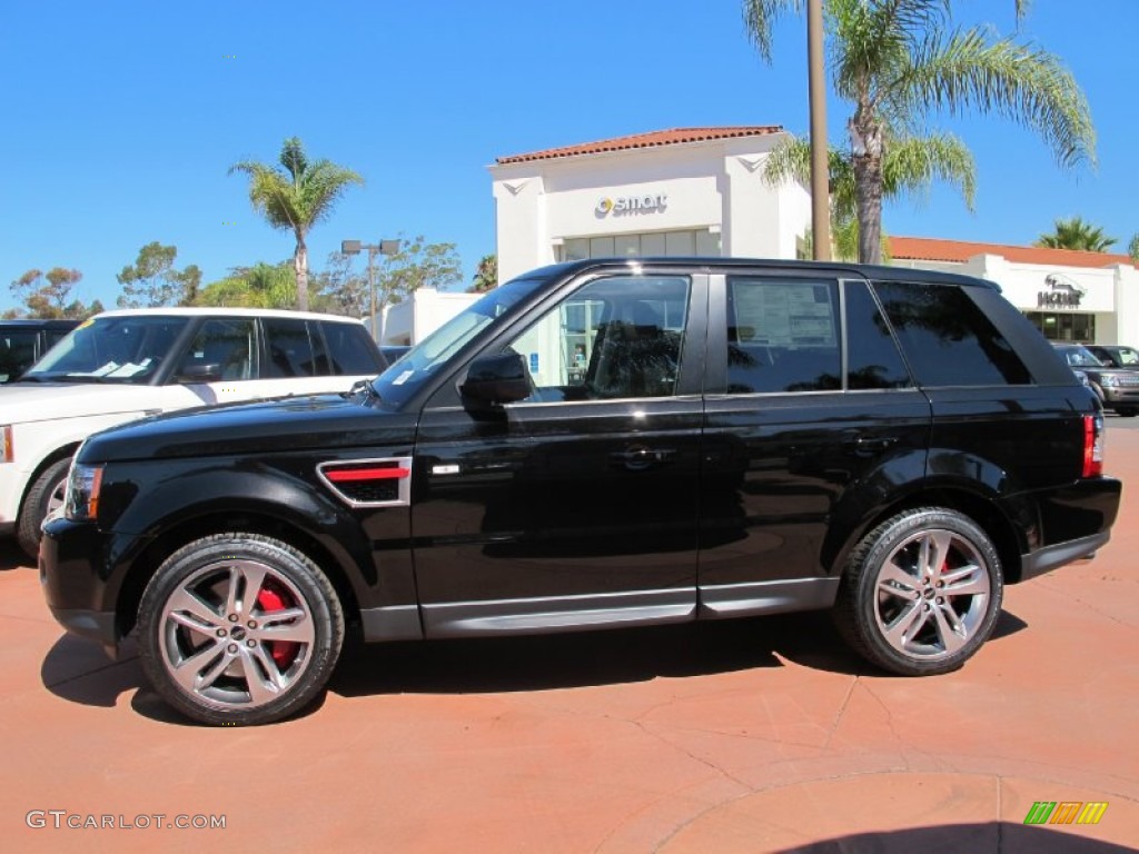 Santorini Black 2013 Land Rover Range Rover Sport Supercharged Limited Edition Exterior Photo #69326118