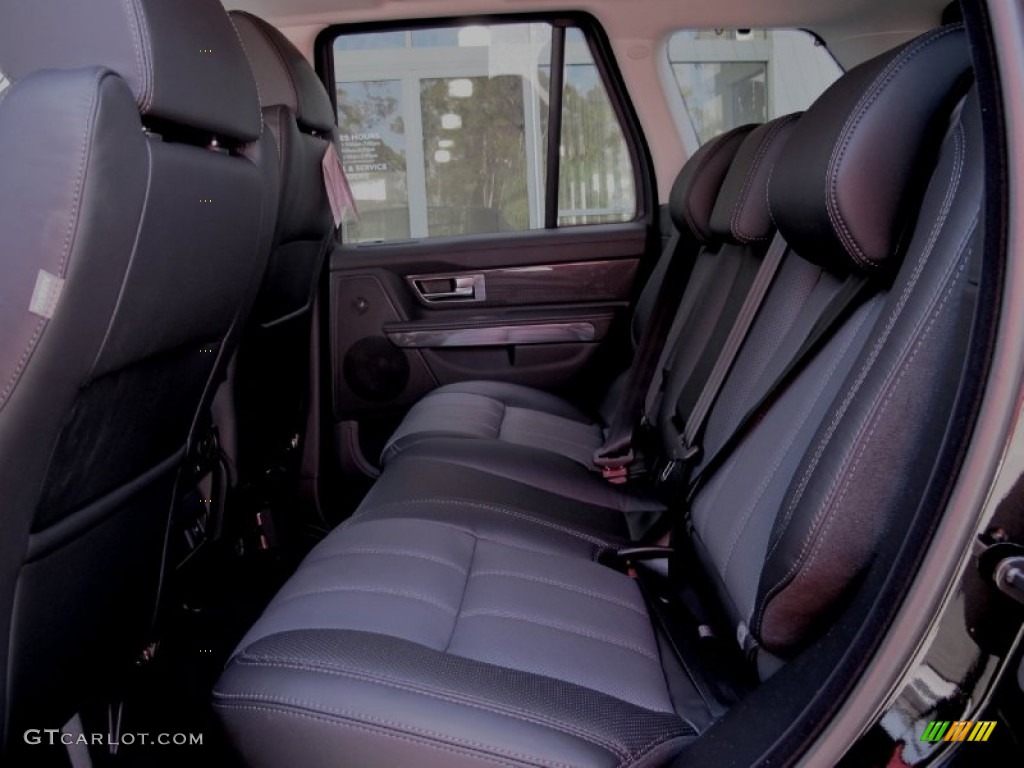 2013 Land Rover Range Rover Sport Supercharged Limited Edition Rear Seat Photo #69326169