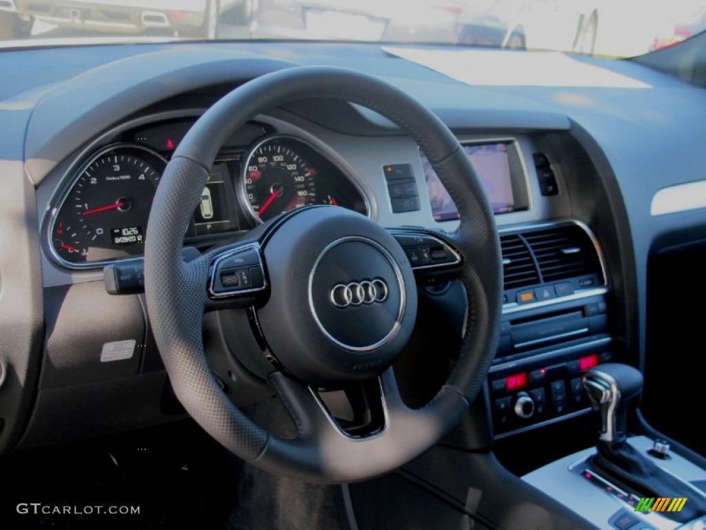 2013 Q7 3.0 TDI quattro - Graphite Gray Metallic / Black photo #8