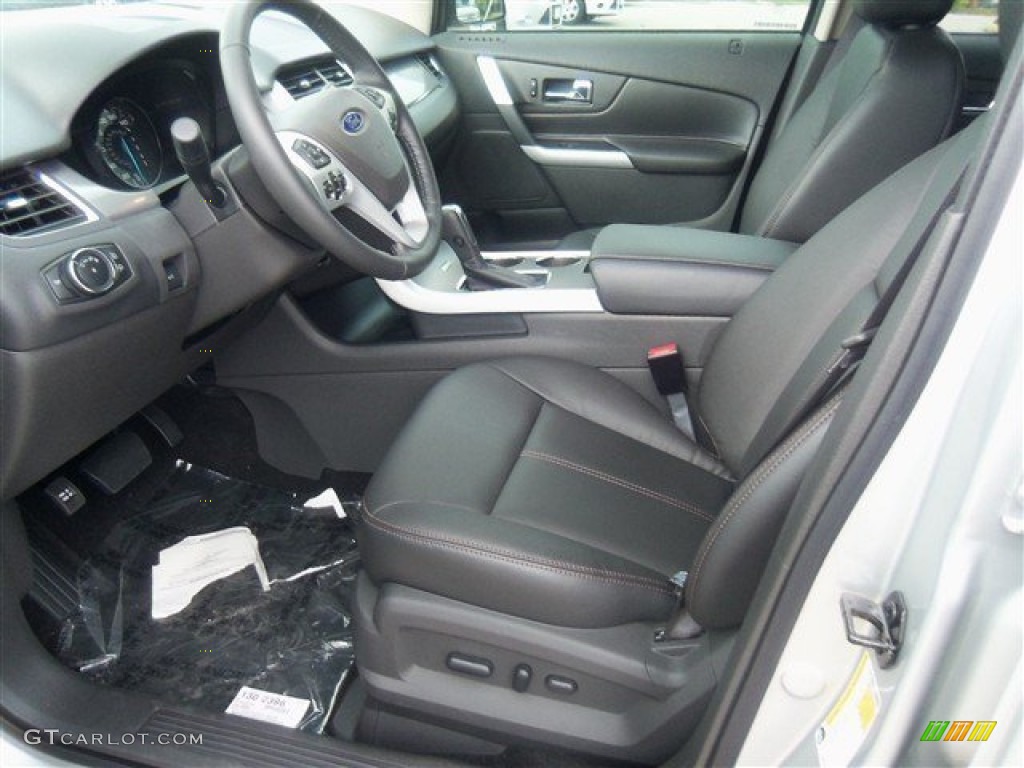 Charcoal Black Interior 2013 Ford Edge SEL EcoBoost Photo #69326898