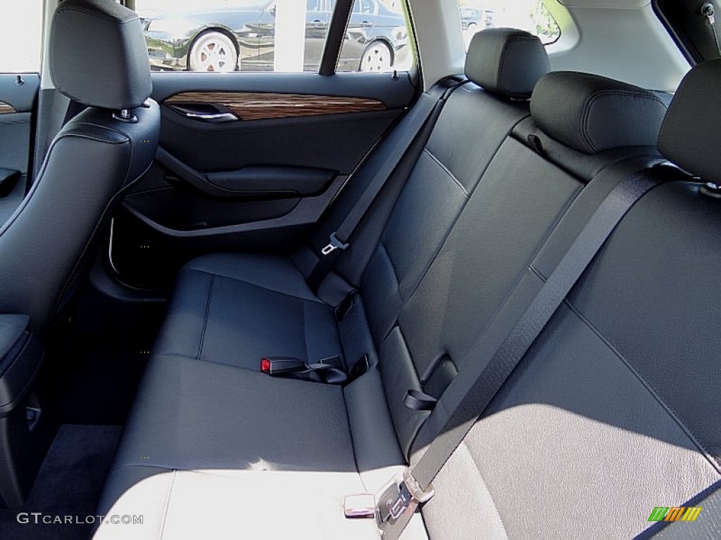 Black Interior 2013 BMW X1 sDrive 28i Photo #69327237