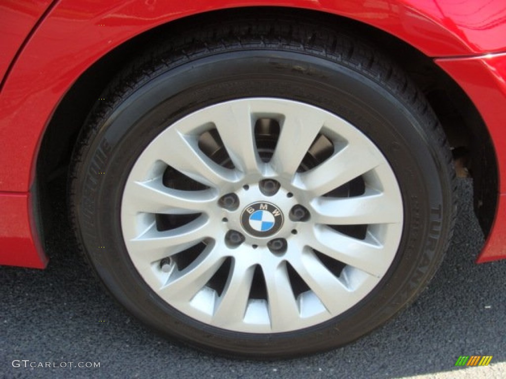2009 3 Series 328xi Sedan - Crimson Red / Beige photo #15