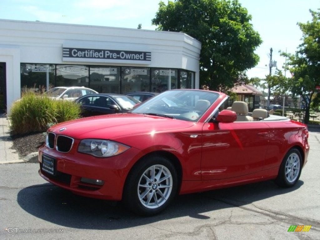 Crimson Red BMW 1 Series