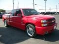 2003 Victory Red Chevrolet Silverado 1500 SS Extended Cab AWD  photo #1