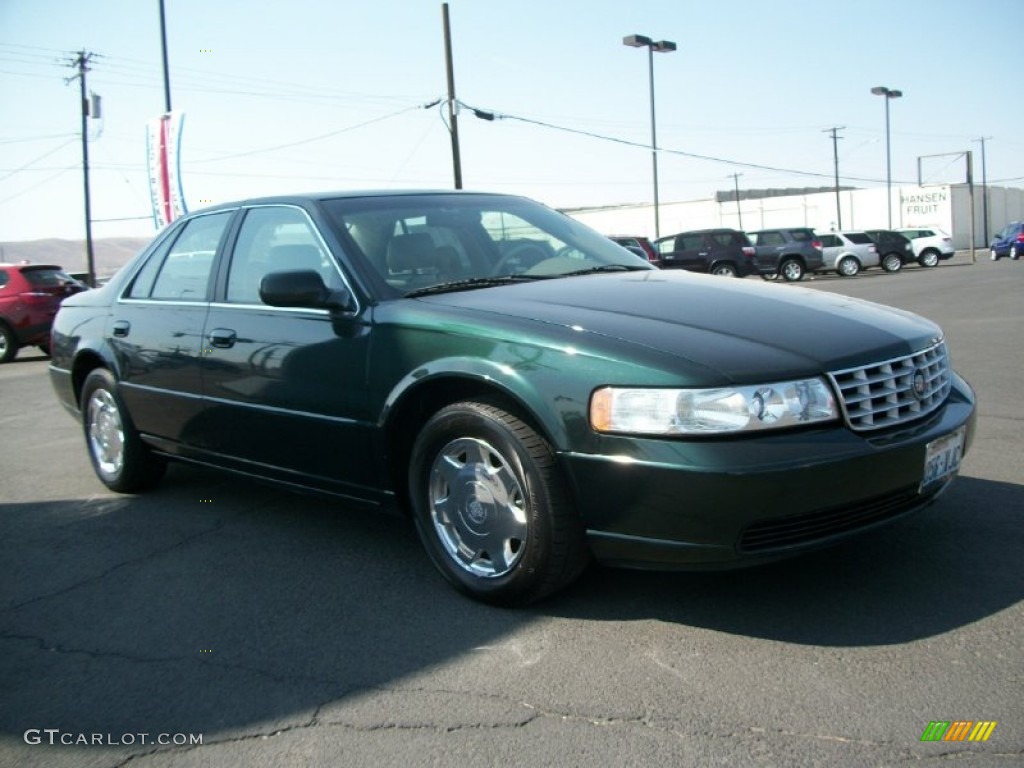 1998 Seville SLS - Emerald Green Metallic / Neutral Shale photo #1