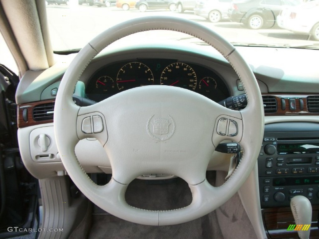 1998 Cadillac Seville SLS Neutral Shale Steering Wheel Photo #69329412