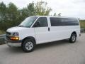 Summit White - Express LT 3500 Passenger Van Photo No. 1