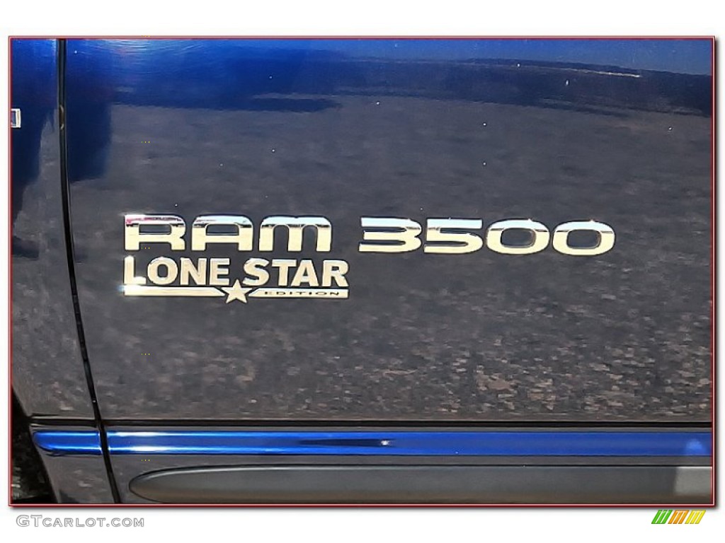 2006 Ram 3500 SLT Quad Cab 4x4 Dually - Patriot Blue Pearl / Khaki photo #3