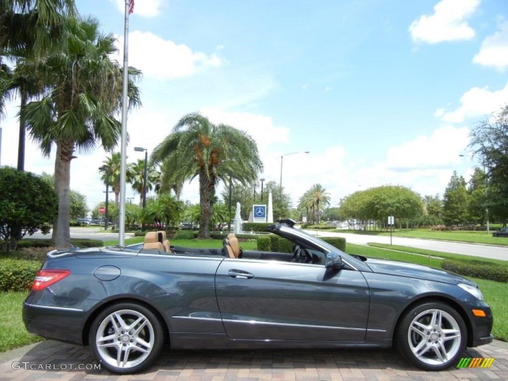 Steel Grey Metallic 2013 Mercedes-Benz E 350 Cabriolet Exterior Photo #69330357