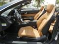 Natural Beige/Black 2013 Mercedes-Benz E 350 Cabriolet Interior Color
