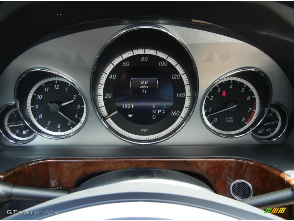 2013 Mercedes-Benz E 350 Sedan Gauges Photo #69330768