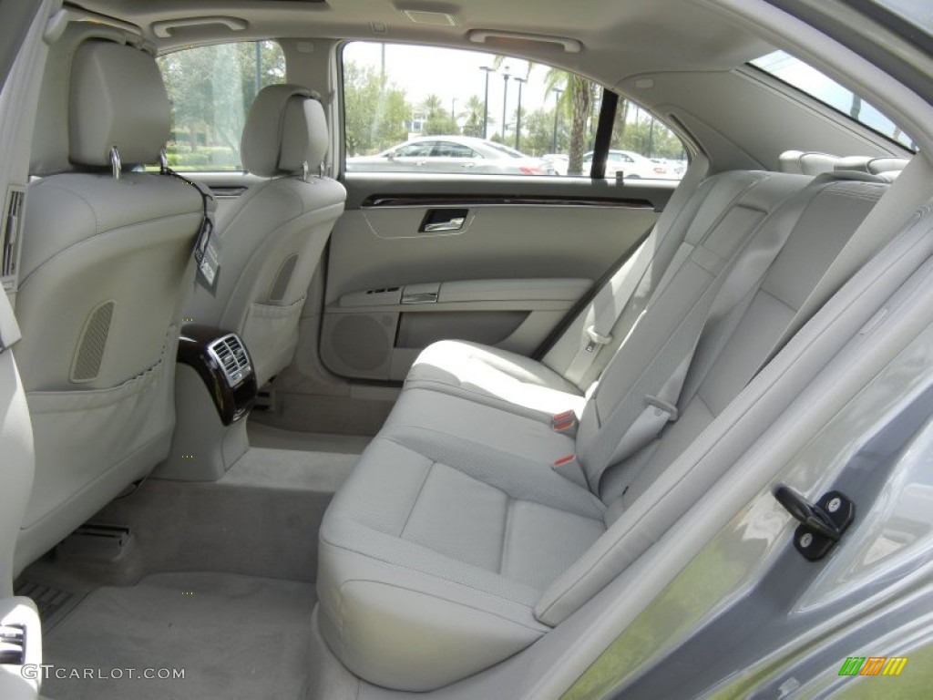 Ash/Grey Interior 2013 Mercedes-Benz S 550 Sedan Photo #69330864