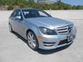Diamond Silver Metallic 2013 Mercedes-Benz C 250 Sport Exterior
