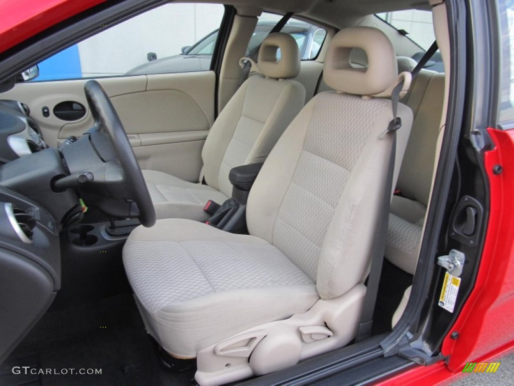Beige Interior 2006 Saturn ION 2 Quad Coupe Photo #69332214