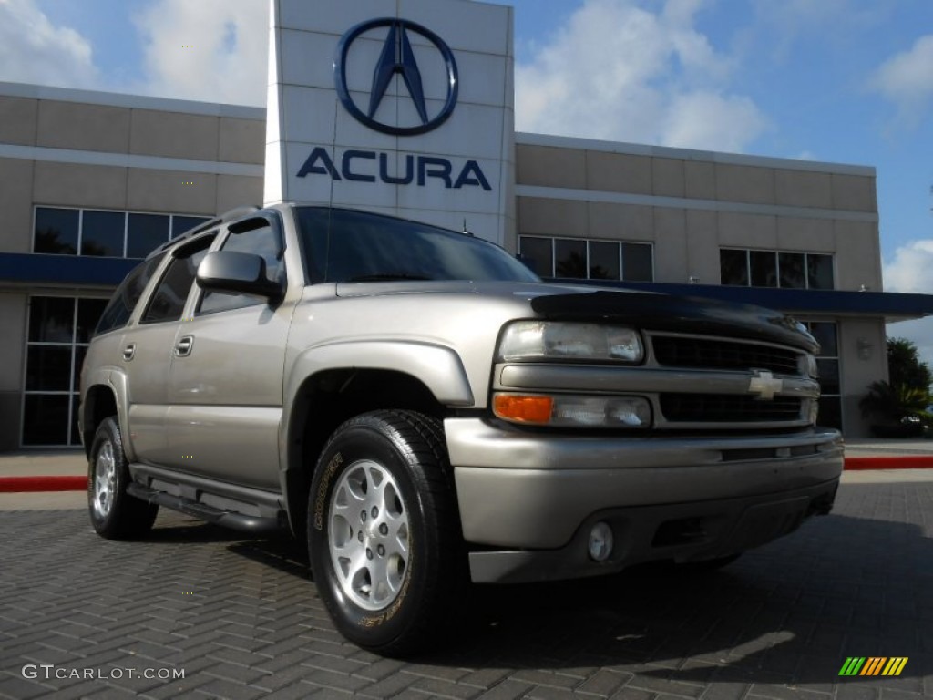 2003 Tahoe Z71 4x4 - Light Pewter Metallic / Gray/Dark Charcoal photo #1