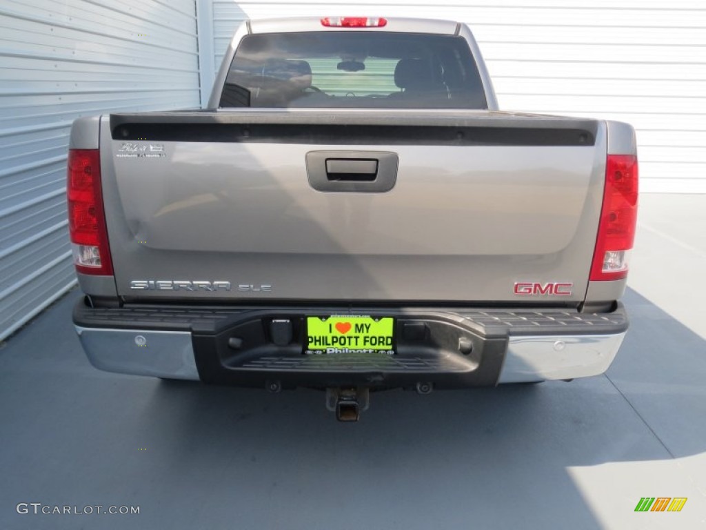 2008 Sierra 1500 SLE Crew Cab - Silver Birch Metallic / Ebony photo #4