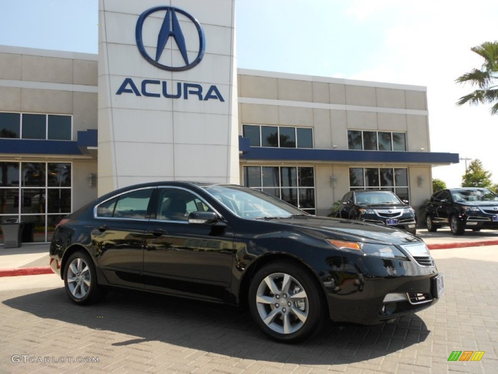 Crystal Black Pearl Acura TL