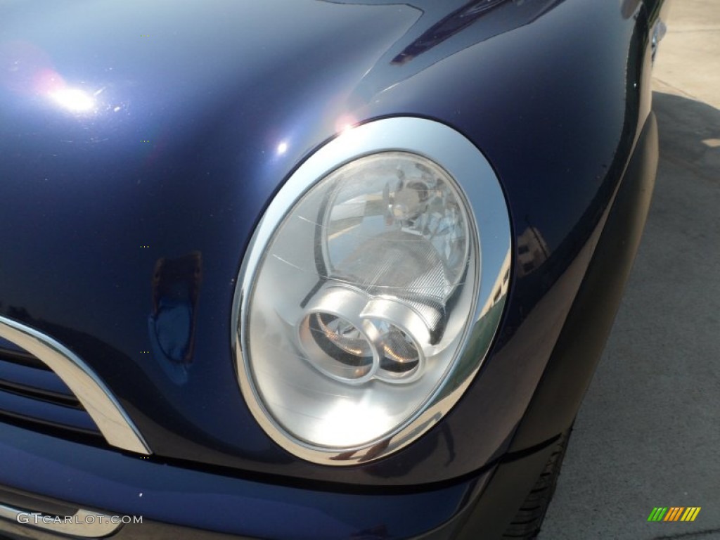 2006 Cooper S Hardtop - Space Blue Metallic / Space Gray/Panther Black photo #10