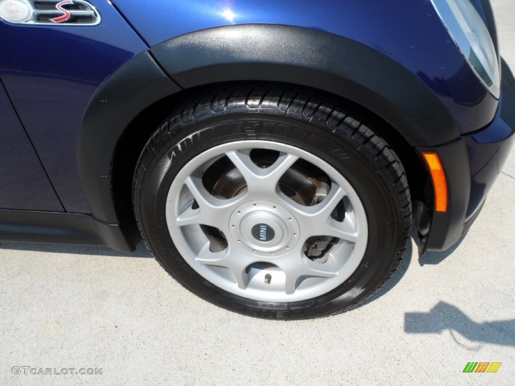 2006 Cooper S Hardtop - Space Blue Metallic / Space Gray/Panther Black photo #15
