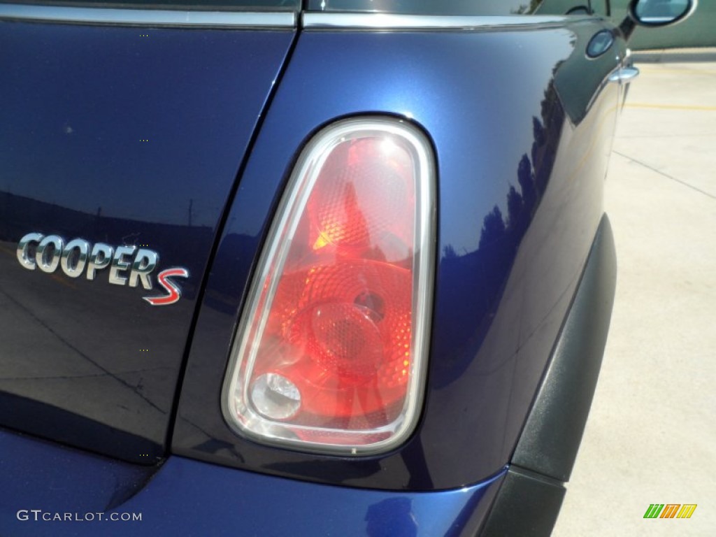 2006 Cooper S Hardtop - Space Blue Metallic / Space Gray/Panther Black photo #18