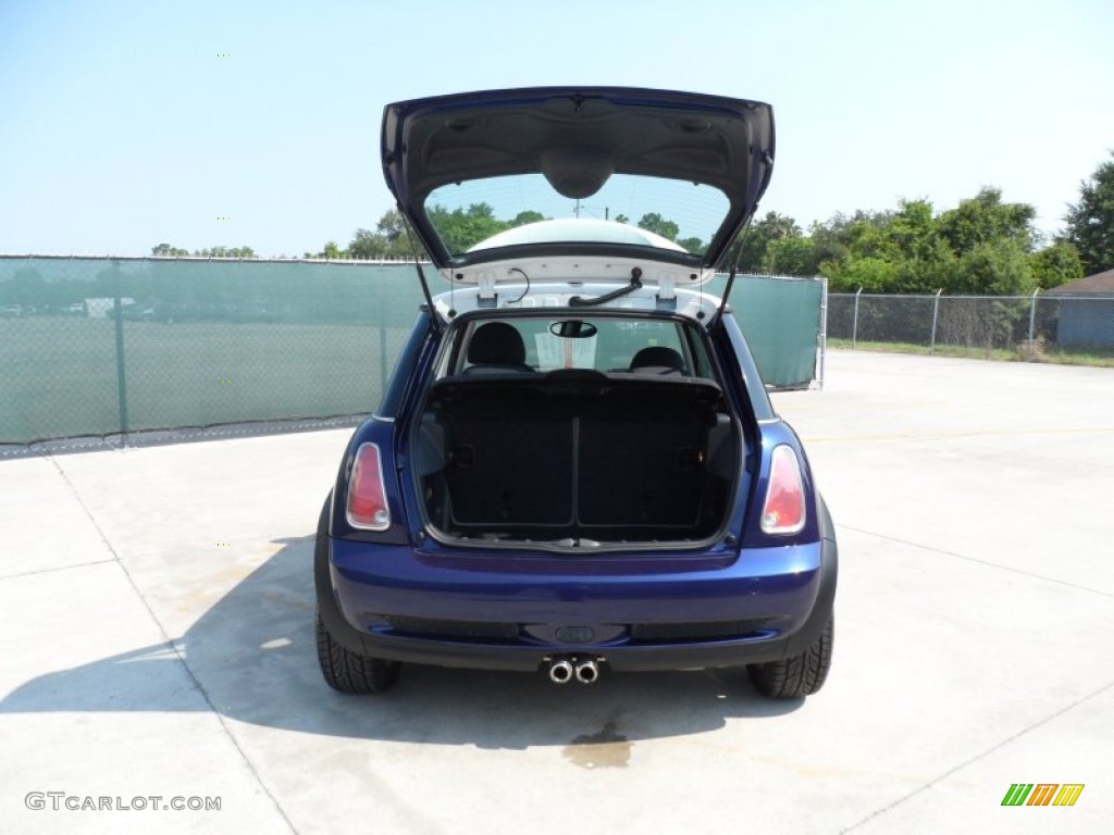 2006 Cooper S Hardtop - Space Blue Metallic / Space Gray/Panther Black photo #27