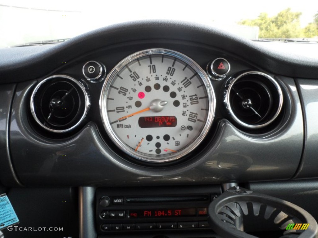 2006 Cooper S Hardtop - Space Blue Metallic / Space Gray/Panther Black photo #35