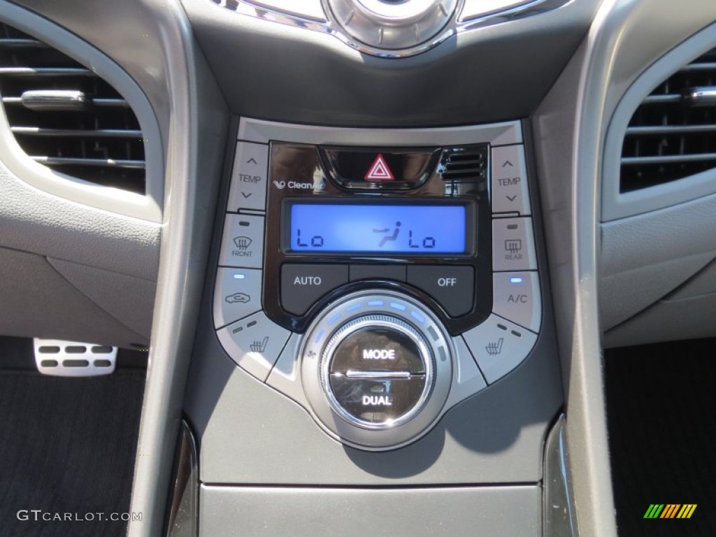 2013 Elantra Coupe SE - Monaco White / Gray photo #26