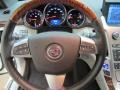 2012 Cadillac CTS Light Titanium/Ebony Interior Steering Wheel Photo