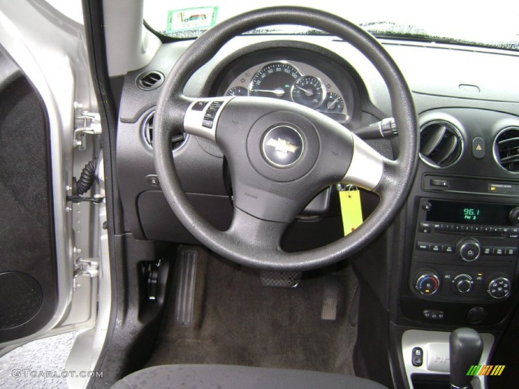 2008 Chevrolet HHR LS Panel Gray Steering Wheel Photo #69338845