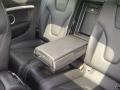 2009 Audi S5 Black Silk Nappa Leather Interior Rear Seat Photo