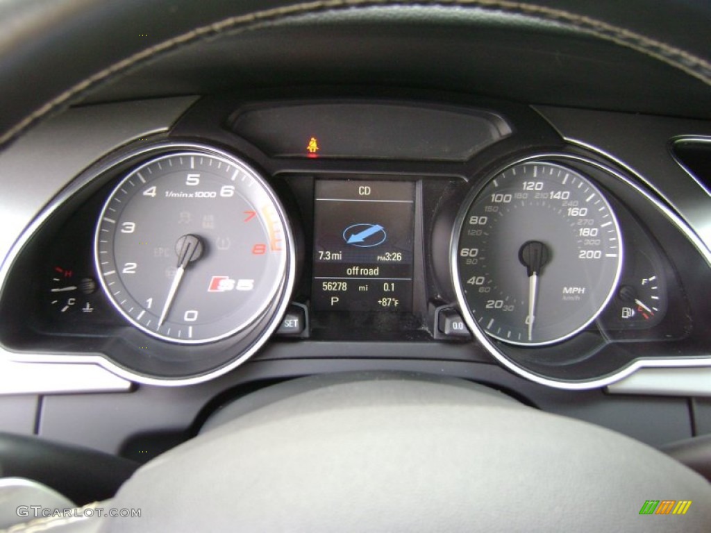 2009 Audi S5 4.2 quattro Gauges Photo #69339198