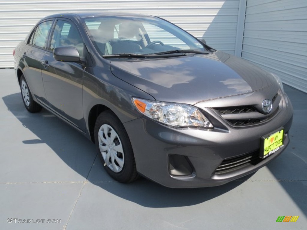 2012 Corolla  - Magnetic Gray Metallic / Ash photo #1