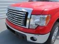 2012 Race Red Ford F150 XLT SuperCrew  photo #9