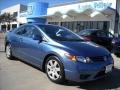2007 Atomic Blue Metallic Honda Civic LX Coupe  photo #1