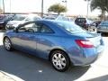 2007 Atomic Blue Metallic Honda Civic LX Coupe  photo #4