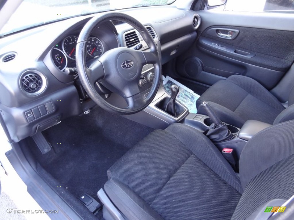 Black Interior 2005 Subaru Impreza Wrx Wagon Photo 69343947