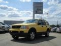 2003 Zinc Yellow Ford Explorer XLT 4x4  photo #1