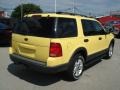 2003 Zinc Yellow Ford Explorer XLT 4x4  photo #5