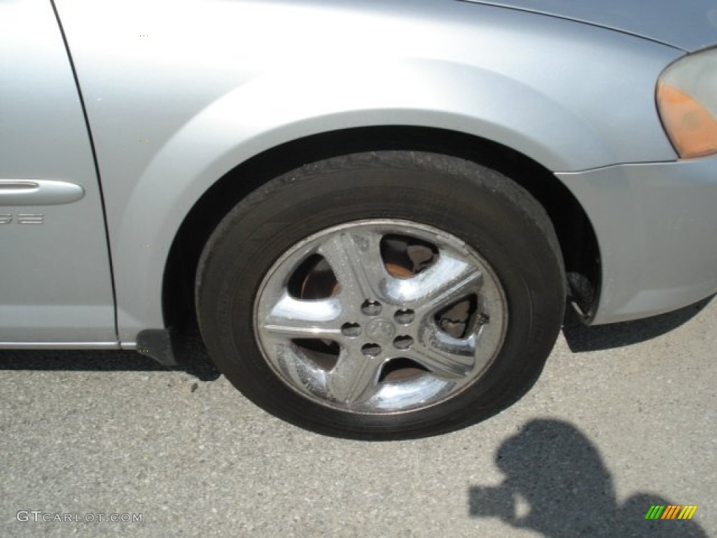 2001 Stratus SE Sedan - Bright Silver Metallic / Dark Slate Gray photo #9