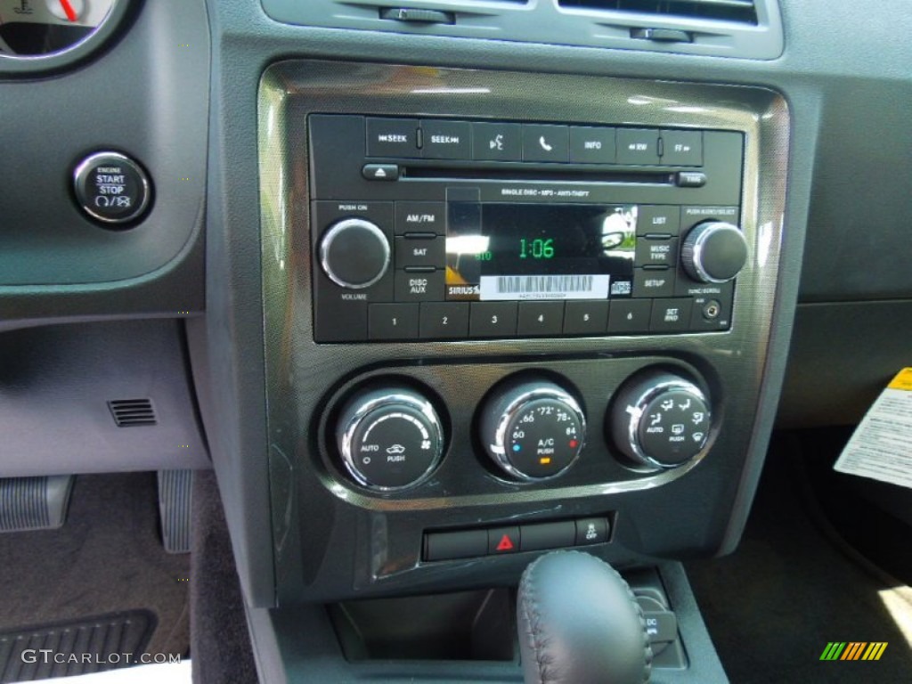 2012 Dodge Challenger SXT Controls Photo #69345450