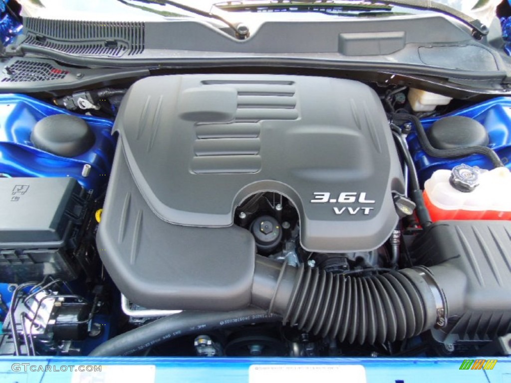 2012 Dodge Challenger SXT 3.6 Liter DOHC 24-Valve VVT Pentastar V6 Engine Photo #69345513