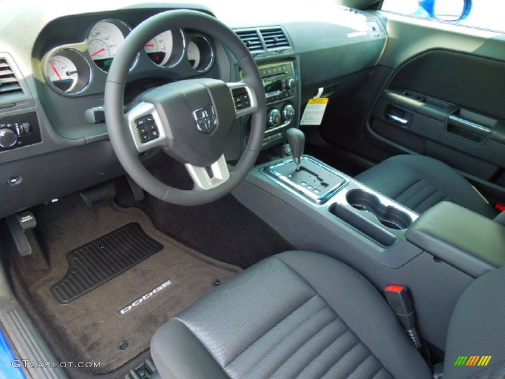 Dark Slate Gray Interior 2012 Dodge Challenger SXT Photo #69345518