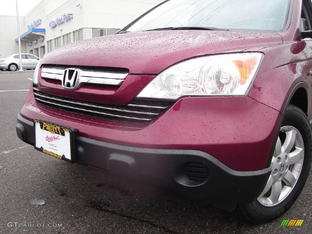 2007 CR-V EX 4WD - Tango Red Pearl / Gray photo #9