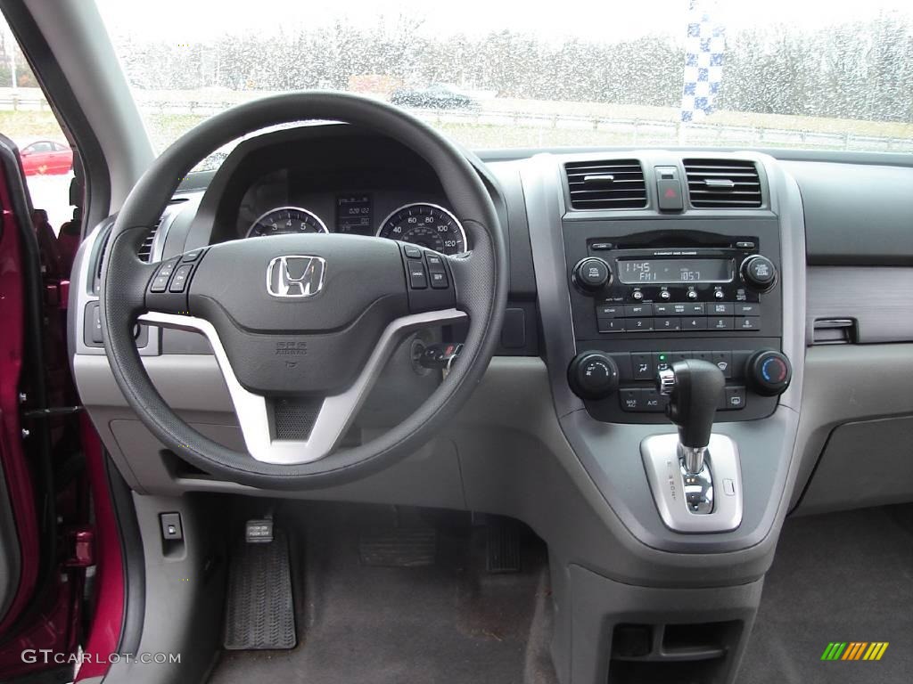 2007 CR-V EX 4WD - Tango Red Pearl / Gray photo #18