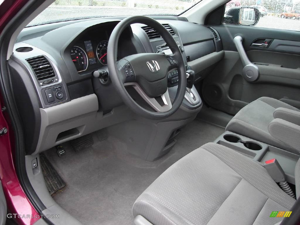 2007 CR-V EX 4WD - Tango Red Pearl / Gray photo #22