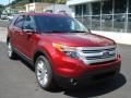 2013 Ruby Red Metallic Ford Explorer XLT 4WD  photo #2