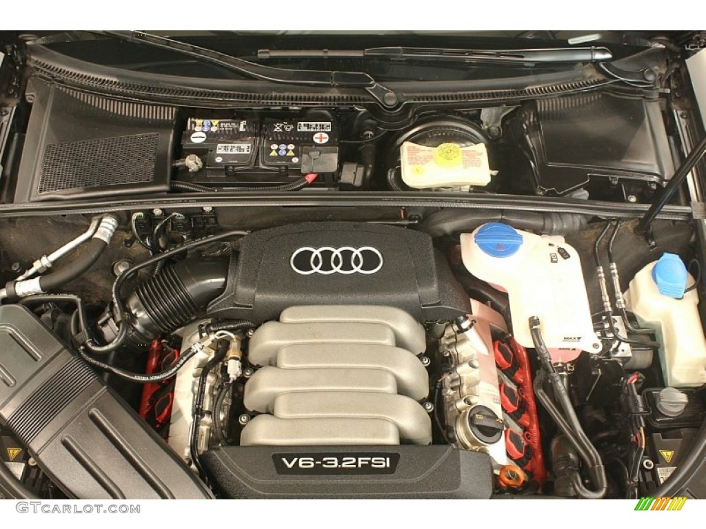 2008 Audi A4 3.2 Quattro S-Line Sedan 3.2 Liter FSI DOHC 24-Valve VVT V6 Engine Photo #69347040