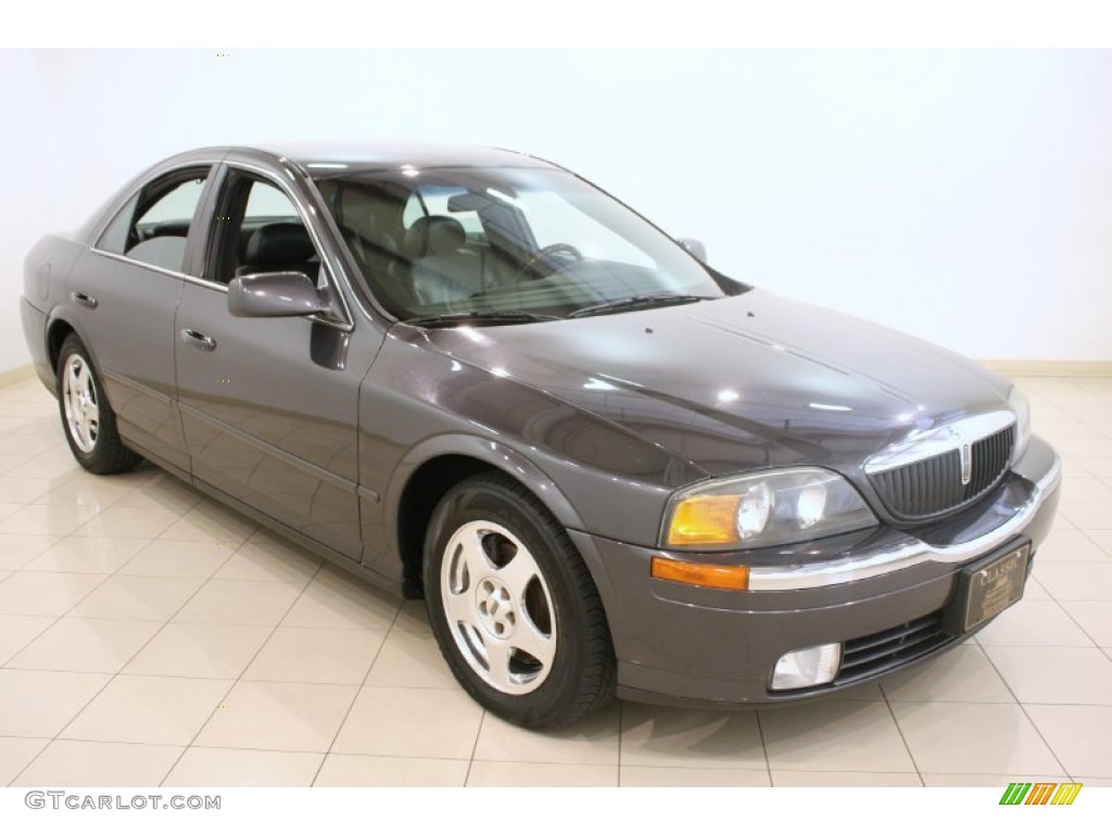 2002 LS V6 - Midnight Grey Metallic / Deep Charcoal photo #1