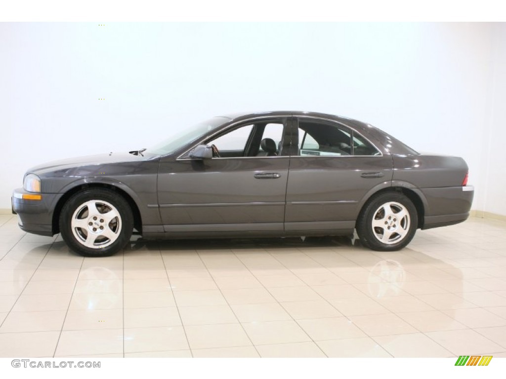 Midnight Grey Metallic 2002 Lincoln LS V6 Exterior Photo #69347075