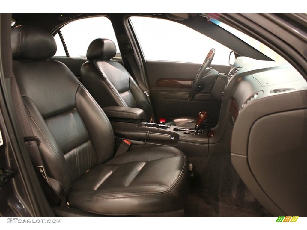 Deep Charcoal Interior 2002 Lincoln LS V6 Photo #69347115